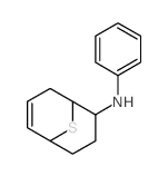 N-phenyl-9-thiabicyclo[3.3.1]non-3-en-8-amine结构式