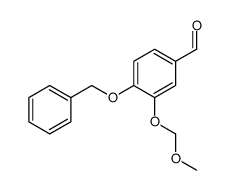 4-(benzyloxy)-3-(methoxymethoxy)benzaldehyde结构式