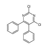 2,4-dichloro-5,6-diphenylpyrimidine结构式