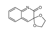 spiro[1,3-dioxolane-2,3'-quinoline]-2'-one Structure