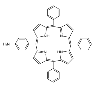 4-(10,15,20-Triphenyl-21H,23H-porphin-5-yl)benzenamine Structure