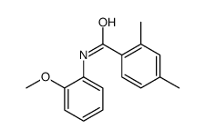 Benzamide, N-(2-methoxyphenyl)-2,4-dimethyl- (9CI) structure