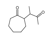 2-(1-methyl-2-oxopropyl)cycloheptanone Structure