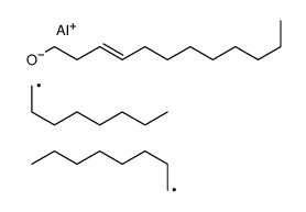 (E)-(dodec-3-en-1-olato)dioctylaluminium structure