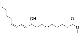(10E,12Z,R)-9-Hydroxy-10,12-octadecadienoic acid methyl ester结构式
