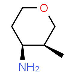 cis-3-Methyl-4-aminotetrahydropyran Structure