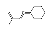 (3-methylbuta-1,3-dien-1-ylidene)cyclohexane结构式