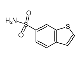 benzo[b]thiophene-6-sulfonamide结构式