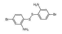2-amino-4-bromo-benzenethiol dimer Structure