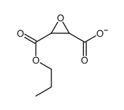 3-propoxycarbonyloxirane-2-carboxylate Structure