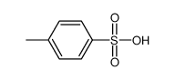 2(or 4)-toluenesulphonic acid structure