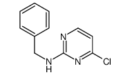 N-benzyl-4-chloropyrimidin-2-amine Structure