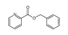 pyridine-2-carboxylic acid benzyl ester结构式