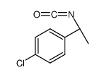 1-chloro-4-[(1R)-1-isocyanatoethyl]benzene Structure