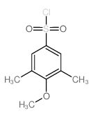 4-Methoxy-3,5-dimethylbenzenesulfonyl chloride structure