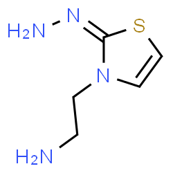 2(3H)-Thiazolone,3-(2-aminoethyl)-,hydrazone(9CI) structure