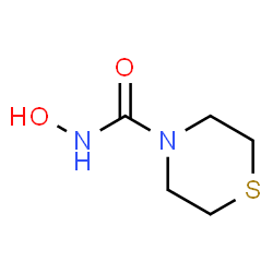 4-Thiomorpholinecarboxamide,N-hydroxy-(9CI)结构式