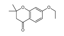 7-ethoxy-2,2-dimethyl-3H-chromen-4-one Structure