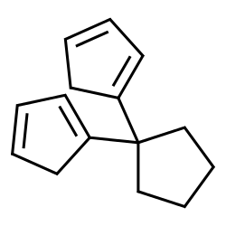 Cyclopentane, 1,1-dicyclopentadienyl- (7CI) picture