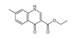 ethyl 7-methyl-4-oxo-1,4-dihydroquinoline-3-carboxylate Structure