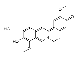 Dehydrodiscretamine chloride Structure