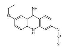 6-azido-2-ethoxyacridin-9-amine Structure