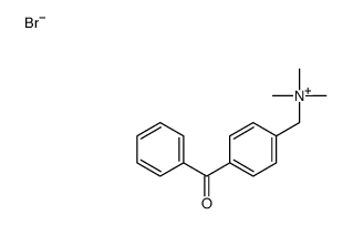 (p-benzoylbenzyl)trimethylammonium bromide结构式