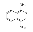 1,4-Isoquinolinediamine(9CI)结构式