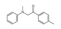 2-(methyl(phenyl)amino)-1-(p-tolyl)ethanone Structure