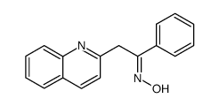 1-phenyl-2-quinolin-2-yl-ethanone oxime结构式