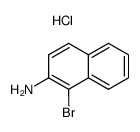 1-bromo-2-naphthylamine hydrochloride Structure
