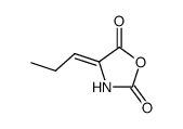 (Z)-4-propylideneoxazolidine-2,5-dione Structure
