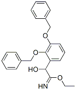 Benzeneethanimidic acid,-alpha--hydroxy-2,3-bis(phenylmethoxy)-,ethyl ester (9CI) picture