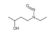 N-ethyl-N-(3-hydroxybutyl)nitrous amide结构式