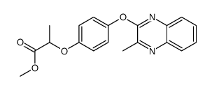 methyl 2-[4-(3-methylquinoxalin-2-yl)oxyphenoxy]propanoate Structure