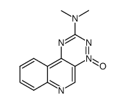 2-(dimethylamino)-[1,2,4]triazino[6,5-c]quinoline 4-oxide Structure