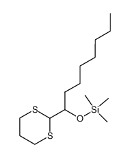 ((1-(1,3-dithian-2-yl)octyl)oxy)trimethylsilane结构式