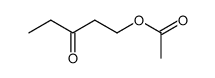 1-acetoxy-pentan-3-one结构式