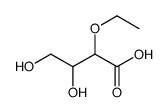 2-ethoxy-3,4-dihydroxybutanoic acid结构式