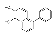 2,3-dihydrofluoranthene-2,3-diol Structure