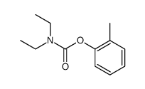 N,N-diethyl-2-methylcarbamoyloxybenzene Structure