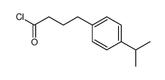 4-(4-isopropyl-phenyl)-butyryl chloride结构式