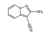 Pyrazolo[1,5-a]pyridine-3-carbonitrile,2-amino-结构式