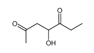 4-hydroxyheptane-2,5-dione Structure