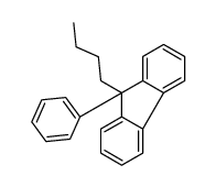 9-butyl-9-phenylfluorene结构式