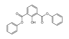 diphenyl 2-hydroxybenzene-1,3-dicarboxylate Structure