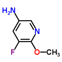 3-Amino-5-fluoro-6-methoxypyridine structure
