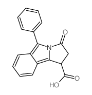 3-oxo-5-phenyl-1,2-dihydropyrrolo[2,1-a]isoindole-1-carboxylic acid Structure