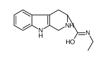 (3R)-N-ethyl-2,3,4,9-tetrahydro-1H-pyrido[3,4-b]indole-3-carboxamide Structure