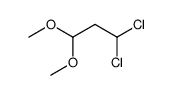 1,1-dichloro-3,3-dimethoxy-propane结构式